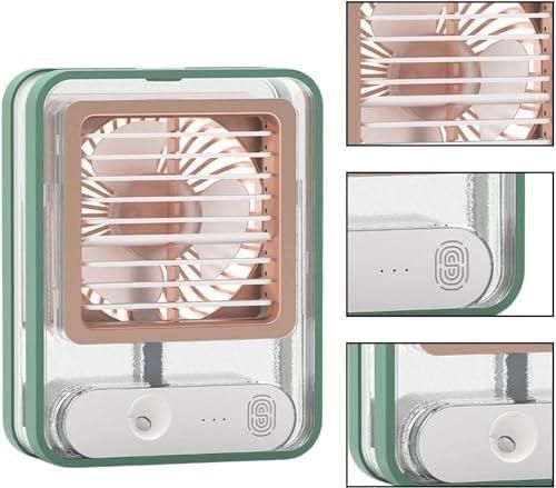 Rechargeable Mini USB Fan With Mist Water Spray
